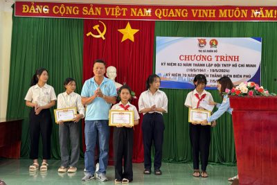 LIÊN ĐỘI Y JÚT ĐẠT GIẢI BA CỦA HỘI ĐỒNG ĐỘI THỊ XÃ CUỘC THI VẼ TRANH “EM LÀ CHIẾN SĨ NHỎ ĐIỆN BIÊN” NĂM HỌC 2023-2024