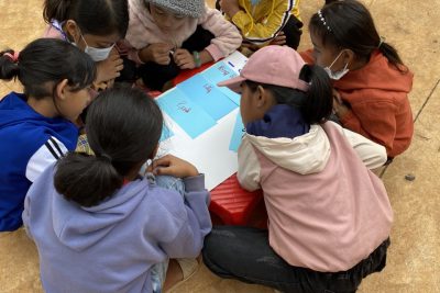 Hội đồng đội xã Cư bao kết hợp với GV trường TH Y Jút tổ chức hoạt động trại đọc bảo vệ quyền trẻ em cho thiếu nhi ở địa bàn Buôn Gram A